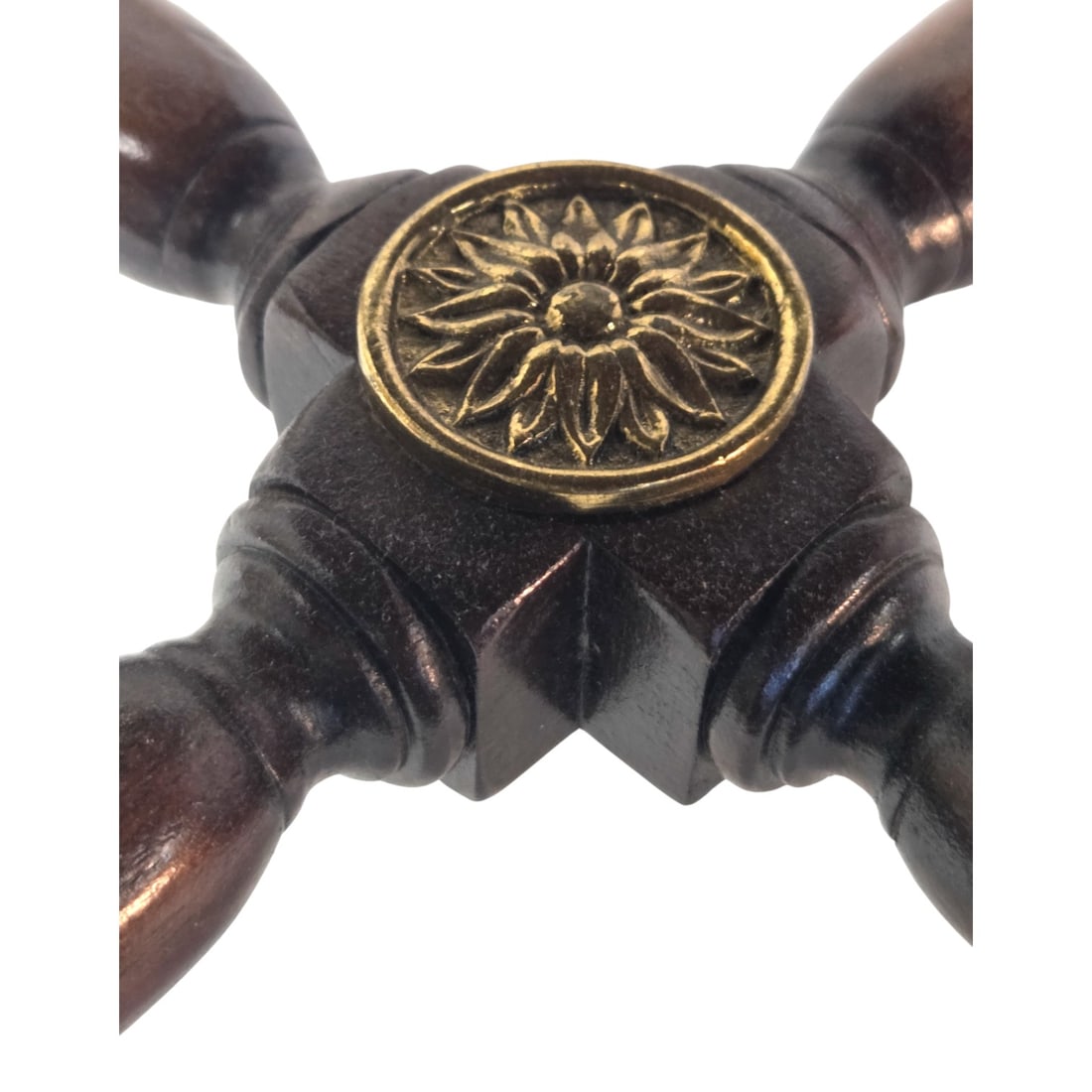 CHINOISERIE SIDE TABLE W/ 2 DRAWERS - 6