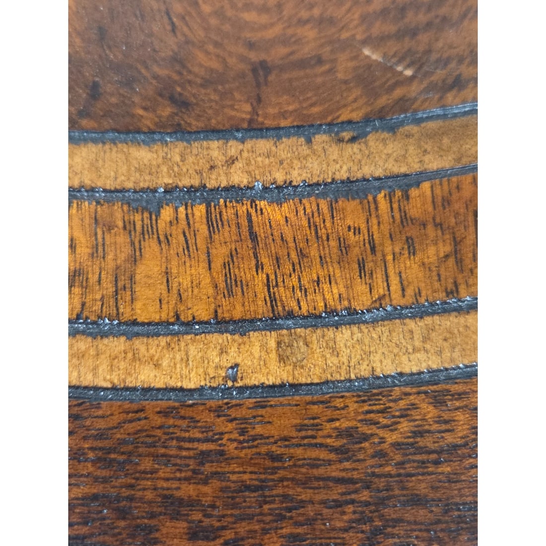 THEODORE ALEXANDER ROUND WOOD TABLE - 5