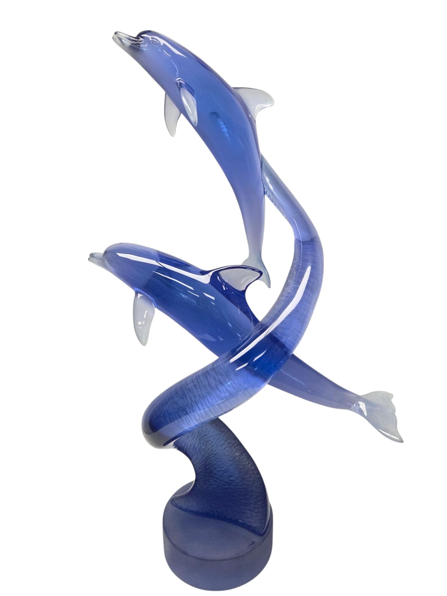 MICHAEL GEORGE DOLPHIN LUCITE SCULPTURE (1 of 7)