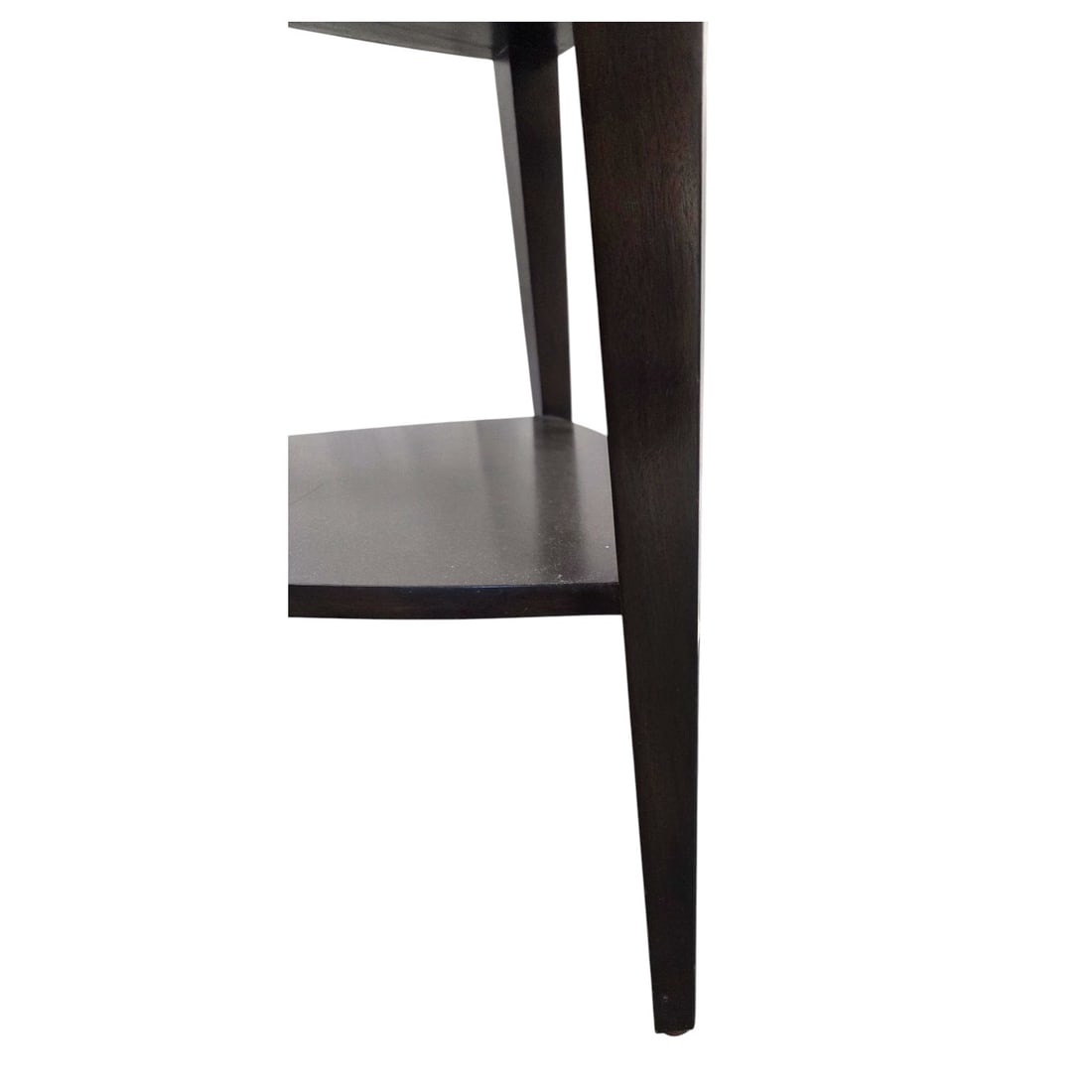 BARBARA BARRY FOR HENDREDON TRIANGULAR WOOD TABLE - 8