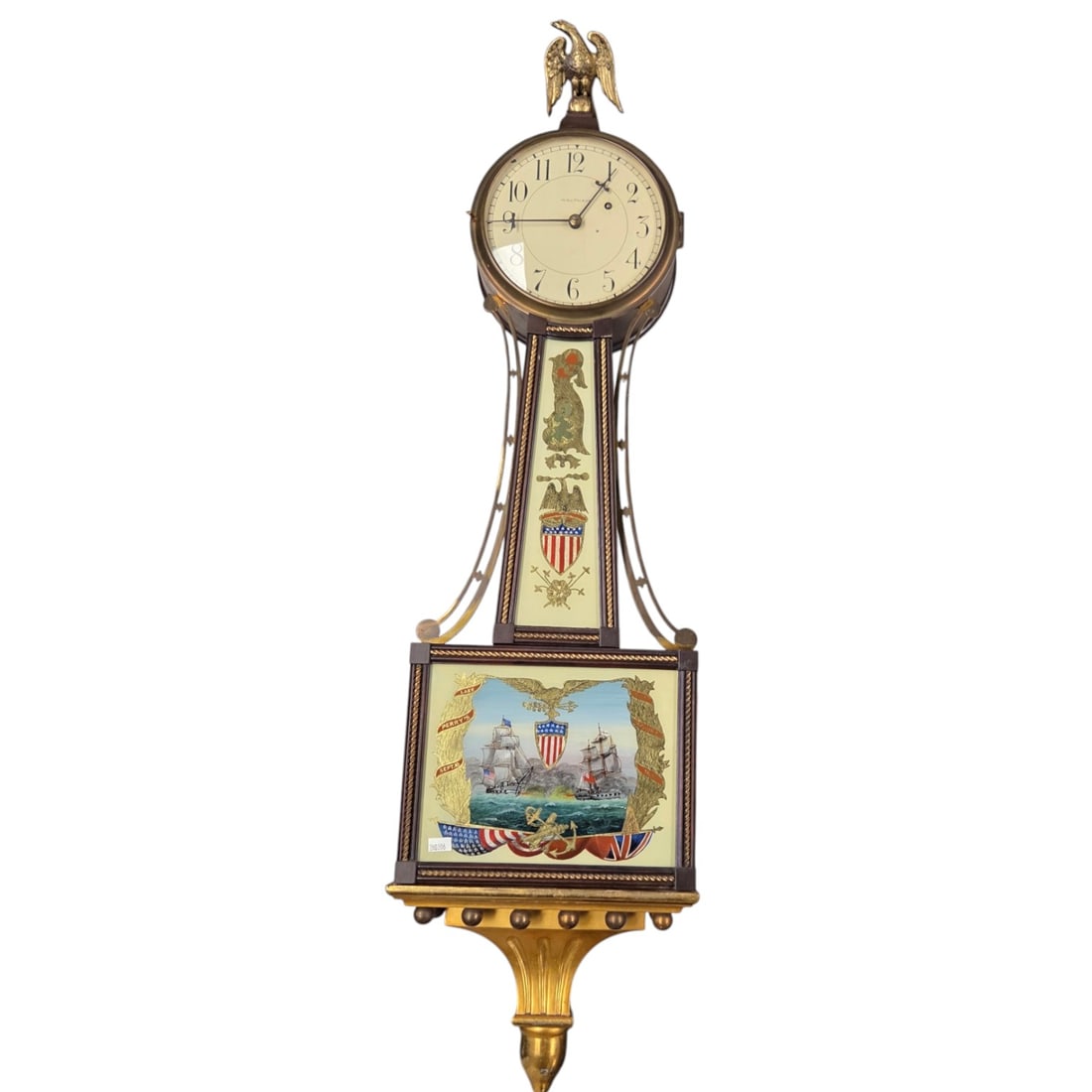 WALTHAM PRESENTATION BANJO CLOCK (1 of 6)