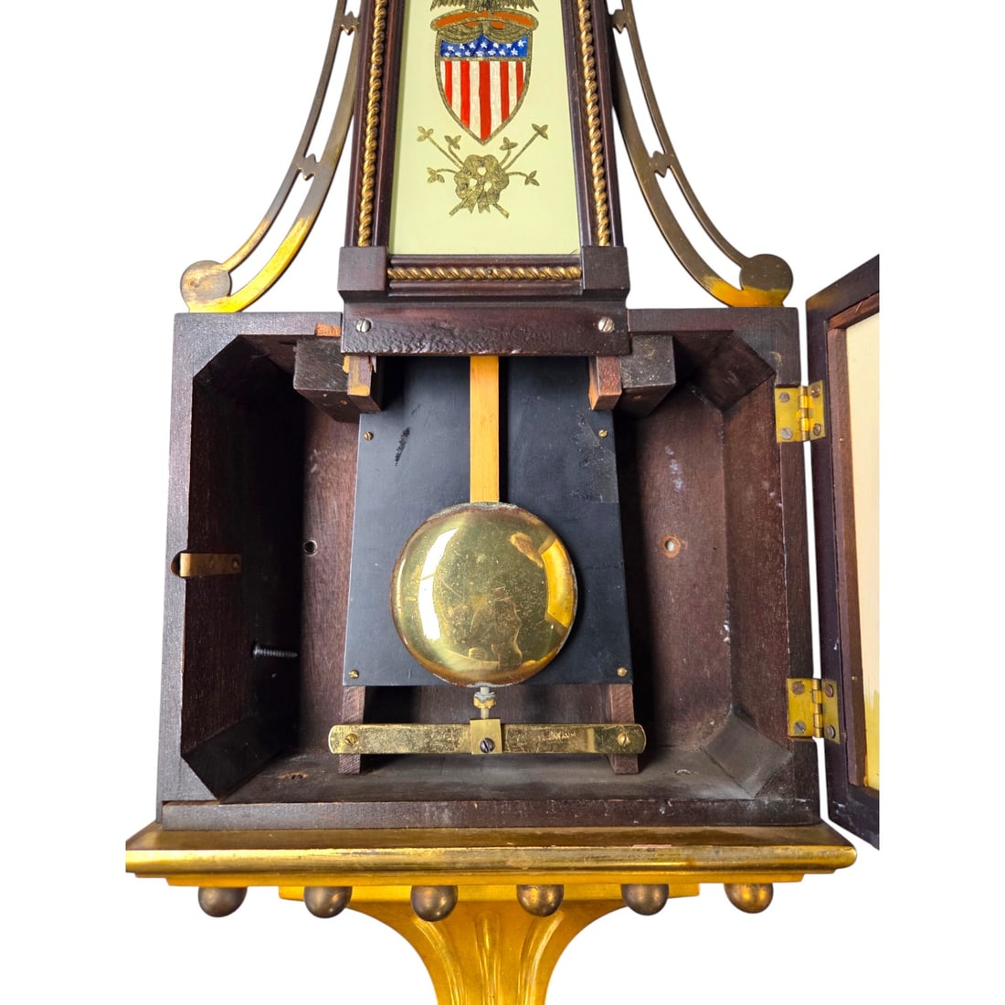 WALTHAM PRESENTATION BANJO CLOCK - 4