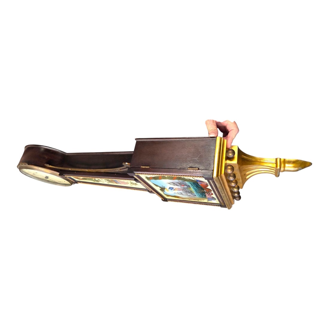 WALTHAM PRESENTATION BANJO CLOCK - 6