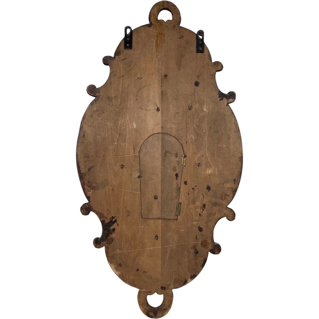 CARVED BLACK FOREST WALL CLOCK - 8