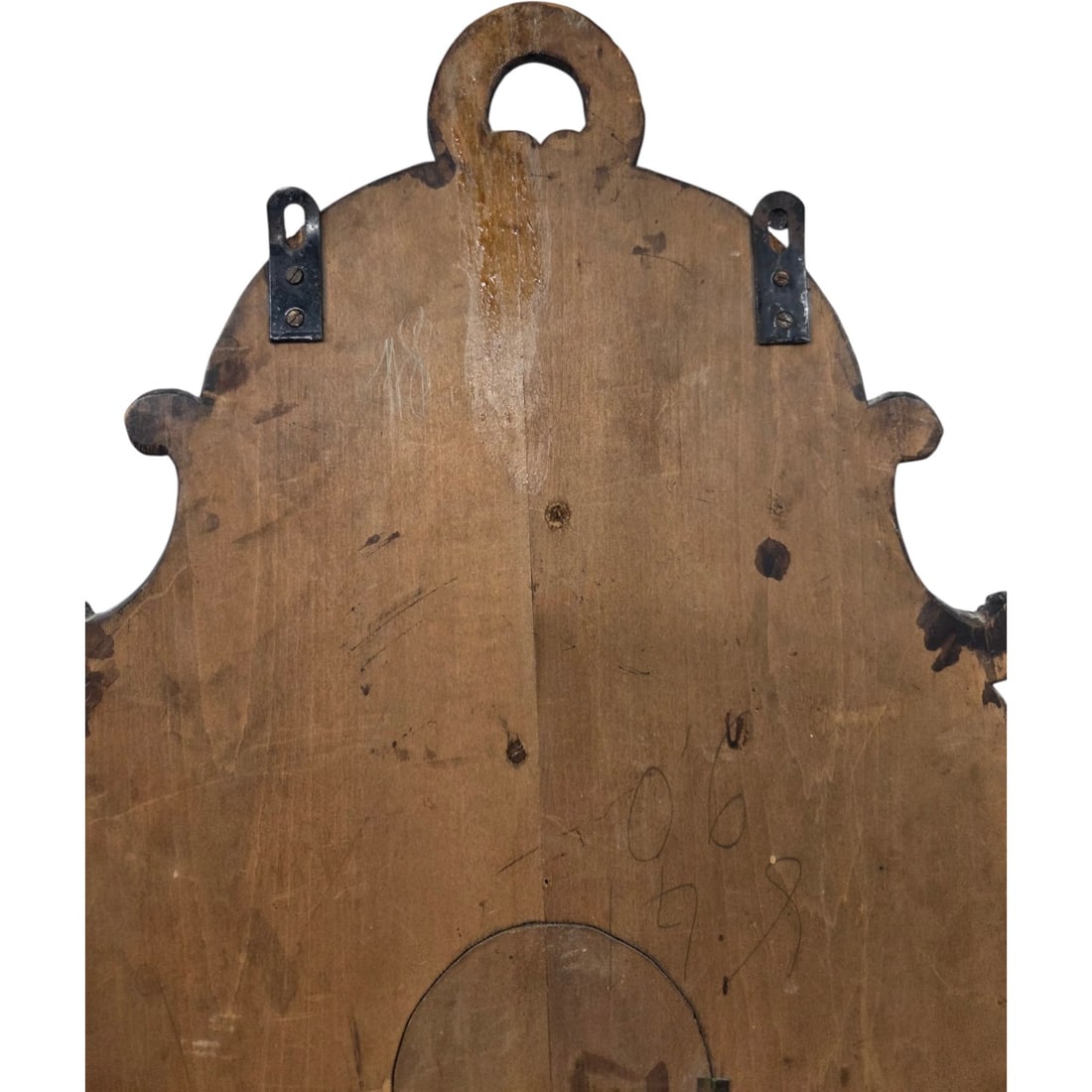 CARVED BLACK FOREST WALL CLOCK - 9