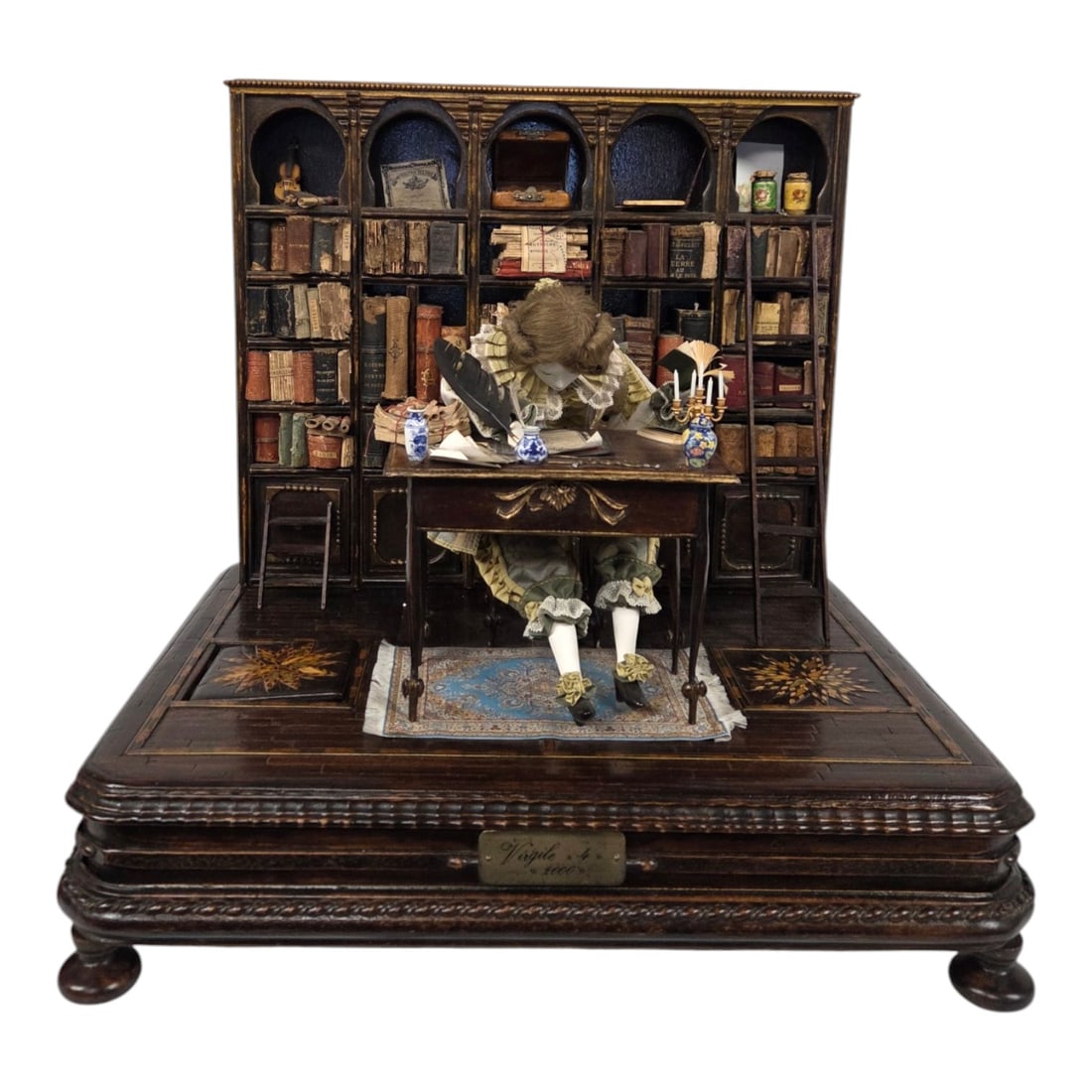 ATELIER AUTREFOIS LIBRARY AUTOMATON MUSIC BOX "VIRGILE 4 2000" (1 of 13)