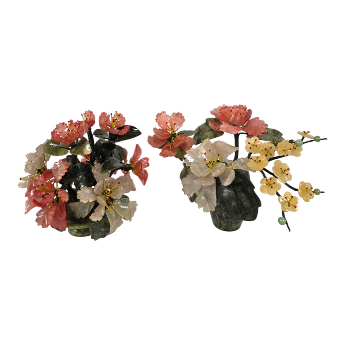 PAIR OF CHINESE " FLOWERING TREES" (1 of 10)