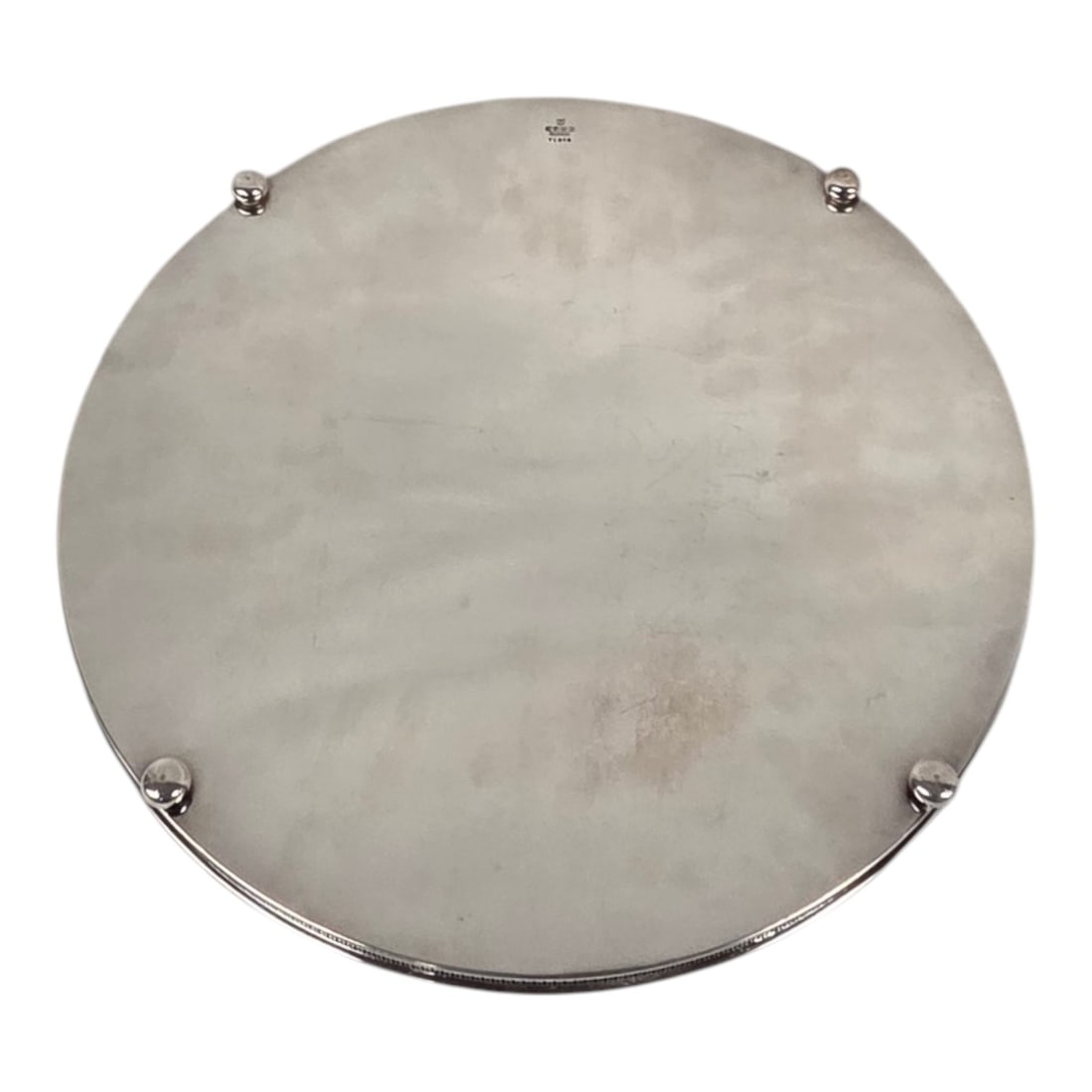 THREE SILVER PLATED TRAYS - 16