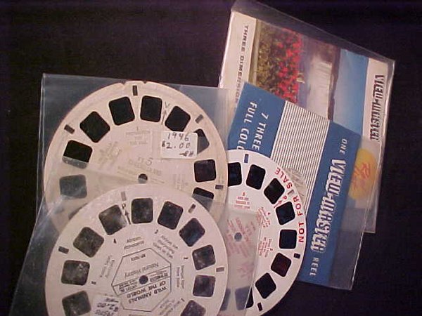VINTAGE TOY VIEW MASTER 5 REELS 1946 19 - 4