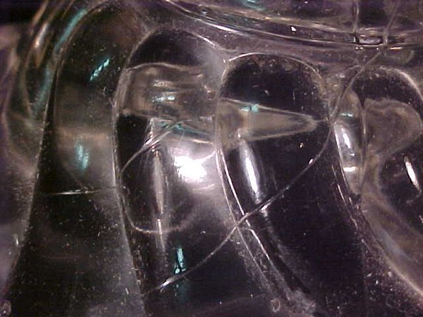ANTIQUE CRYSTAL CANDELABRA LARGE - 6