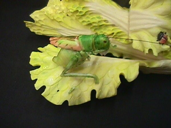 INTRICATE FAUX IVORY VEGETABLE CARVING - 4