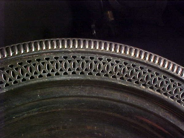 STERLING SILVER RETICULATED FRUIT BOWL - 3