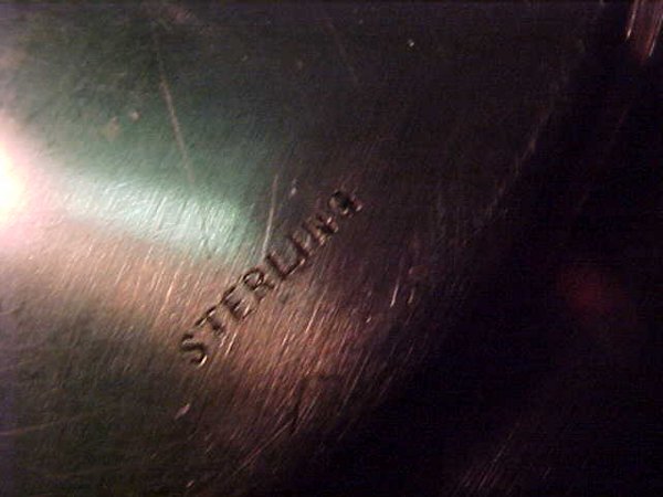 STERLING SILVER RETICULATED FRUIT BOWL - 4