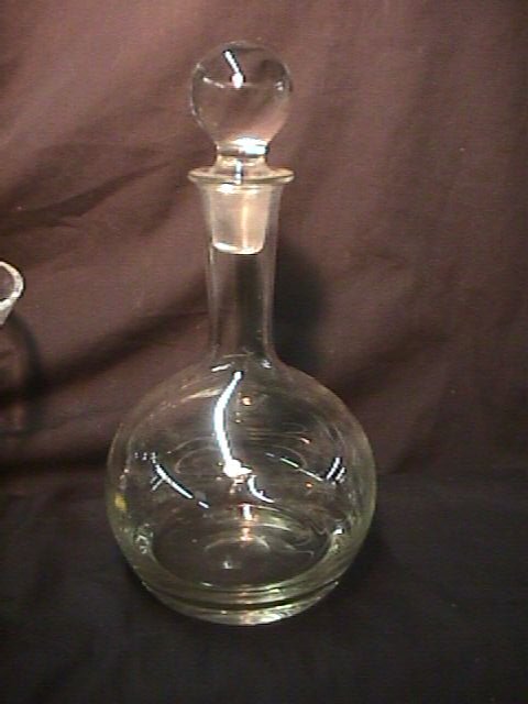 VAL ST LAMBERT CUT CRYSTAL GLASS COMPOTE - 4