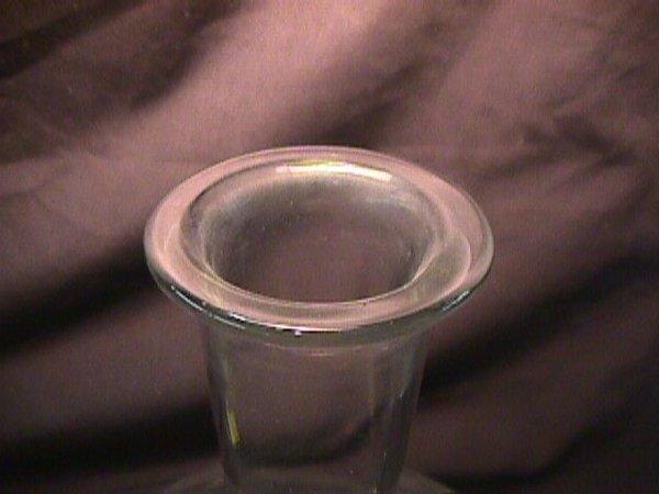 VAL ST LAMBERT CUT CRYSTAL GLASS COMPOTE - 6