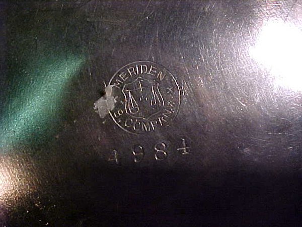 ANTIQUE ENGLISH SILVER PLATE BUTTER DISH - 3