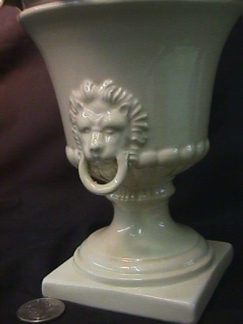 ITALIAN PORCELAIN FLORAL FAIENCE URN - 4