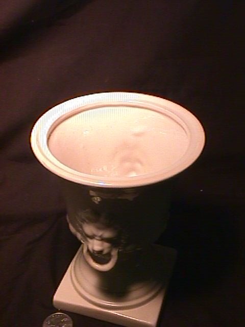 ITALIAN PORCELAIN FLORAL FAIENCE URN - 5