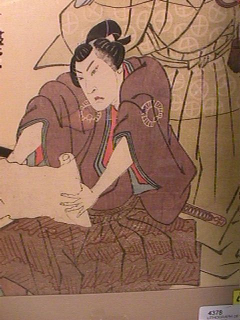 JAPANESE WOODBLOCK PRINT SAMURAIS - 3