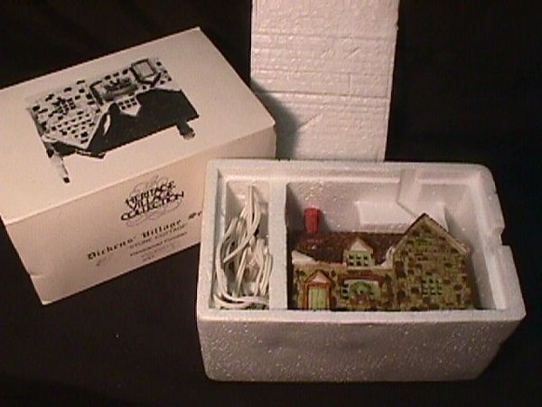 DICKENS VILLAGE RETIRED STONE COTTAGE