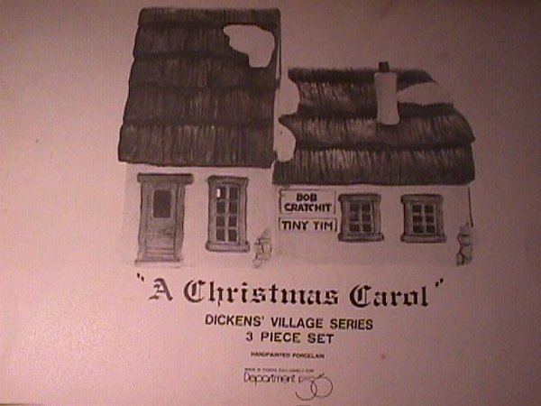 DICKENS VILLAGE RETIRED CRATCHIT TINY TI - 2