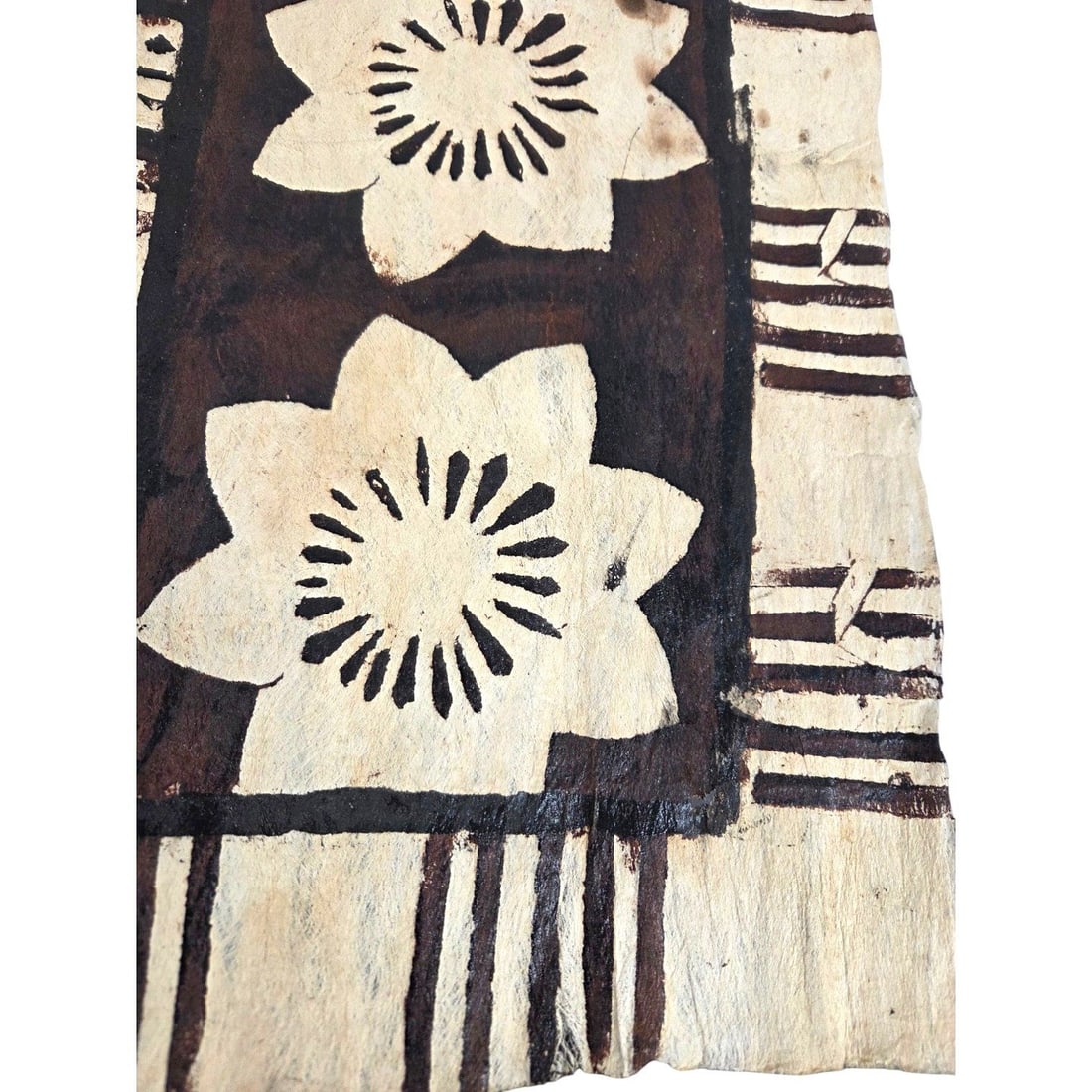 FRENCH POLYNESIA TAPA CLOTH - 4