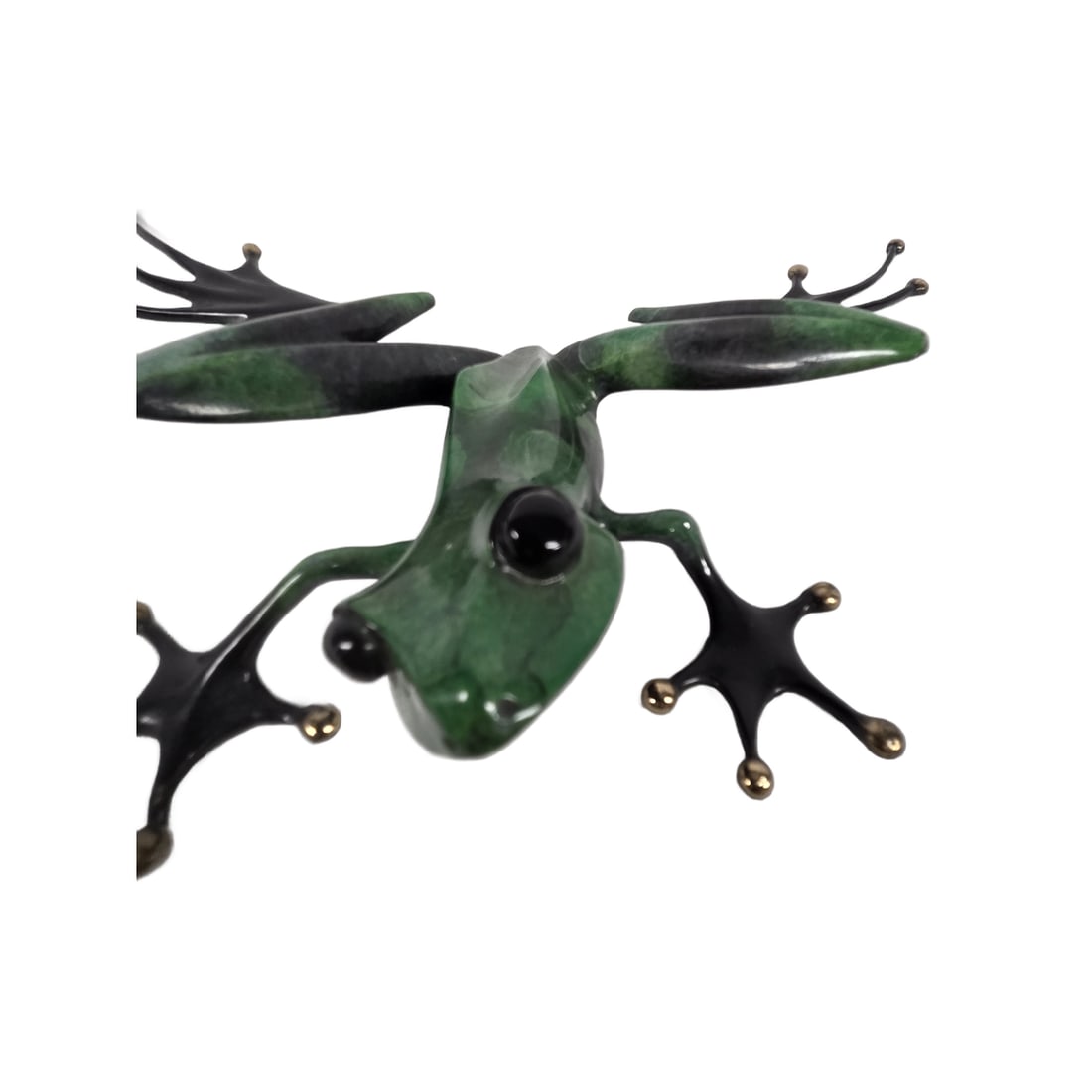 ENAMELED BRONZE "FROGMAN" BY TIM COTTERILL - 3