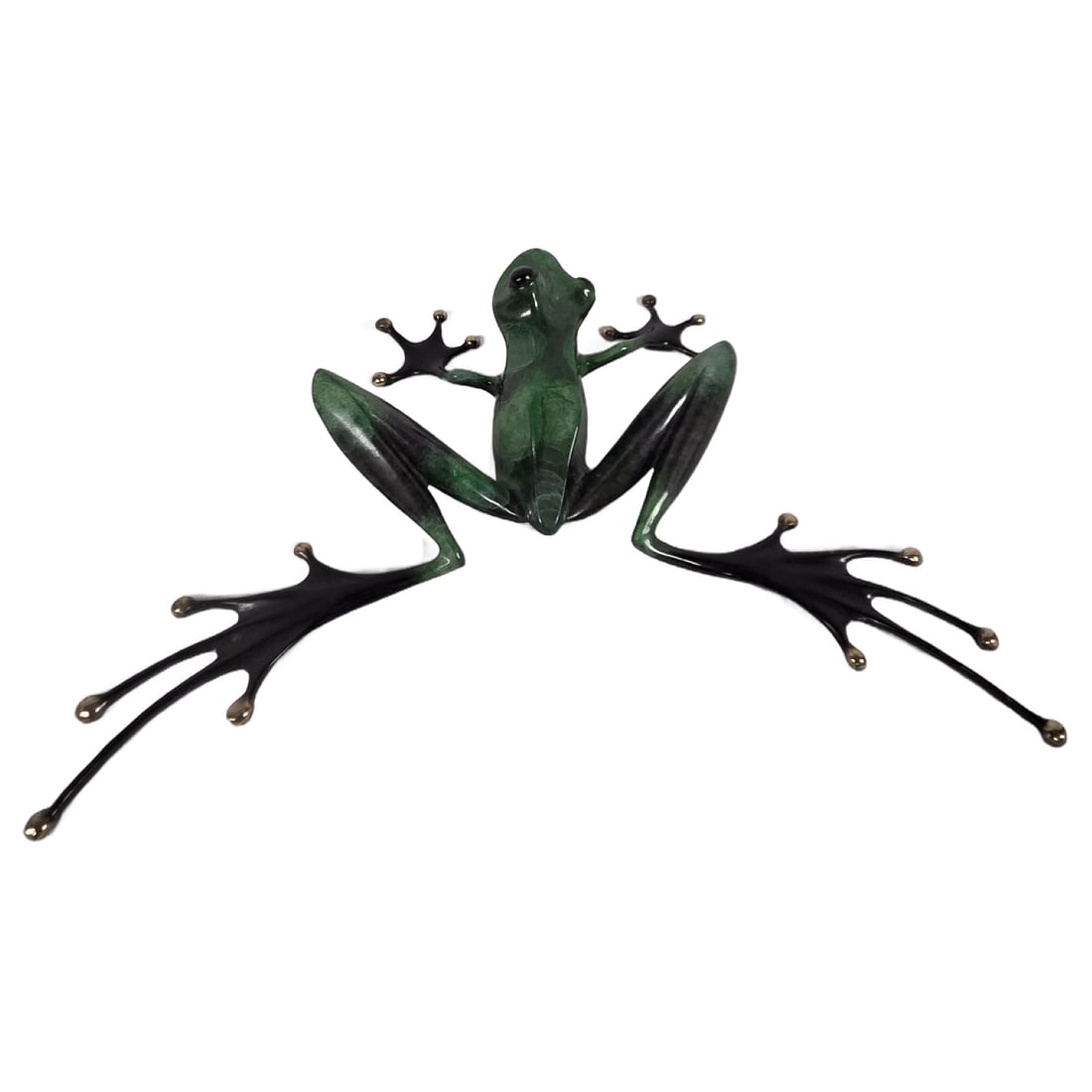ENAMELED BRONZE "FROGMAN" BY TIM COTTERILL - 5