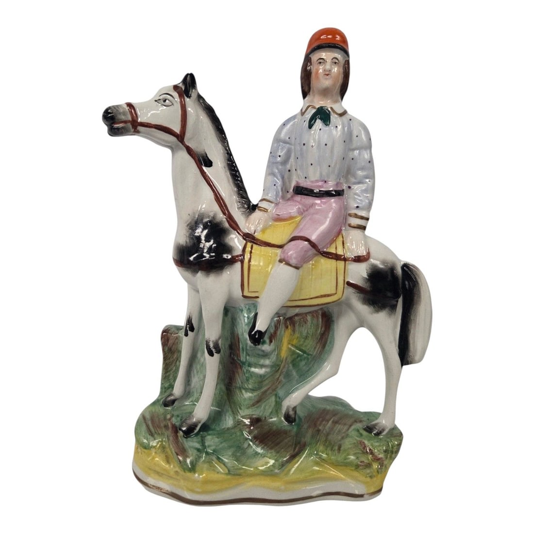 4 STAFFORDSHIRE FIGURES - 12