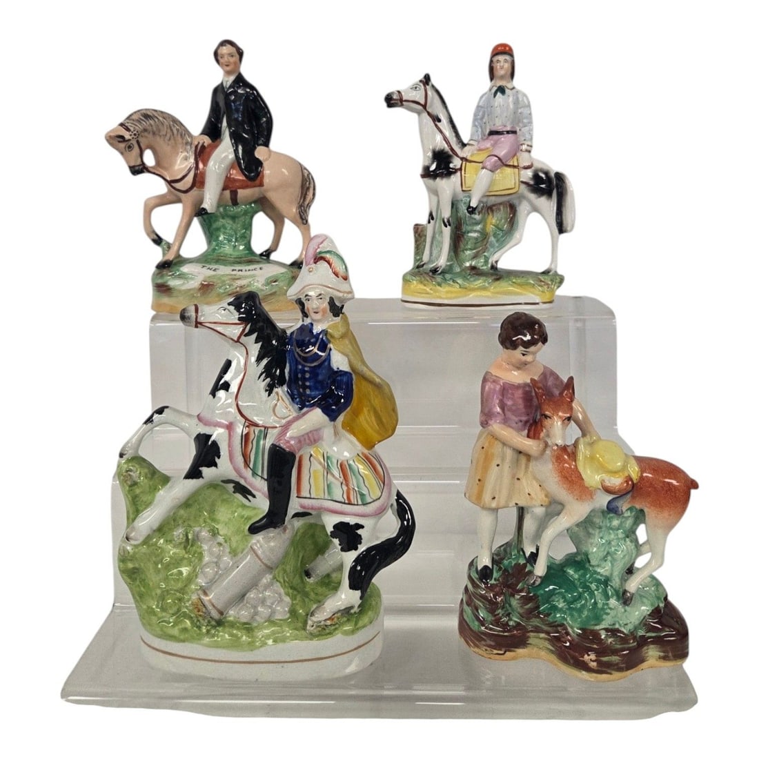 4 STAFFORDSHIRE FIGURES (1 of 17)