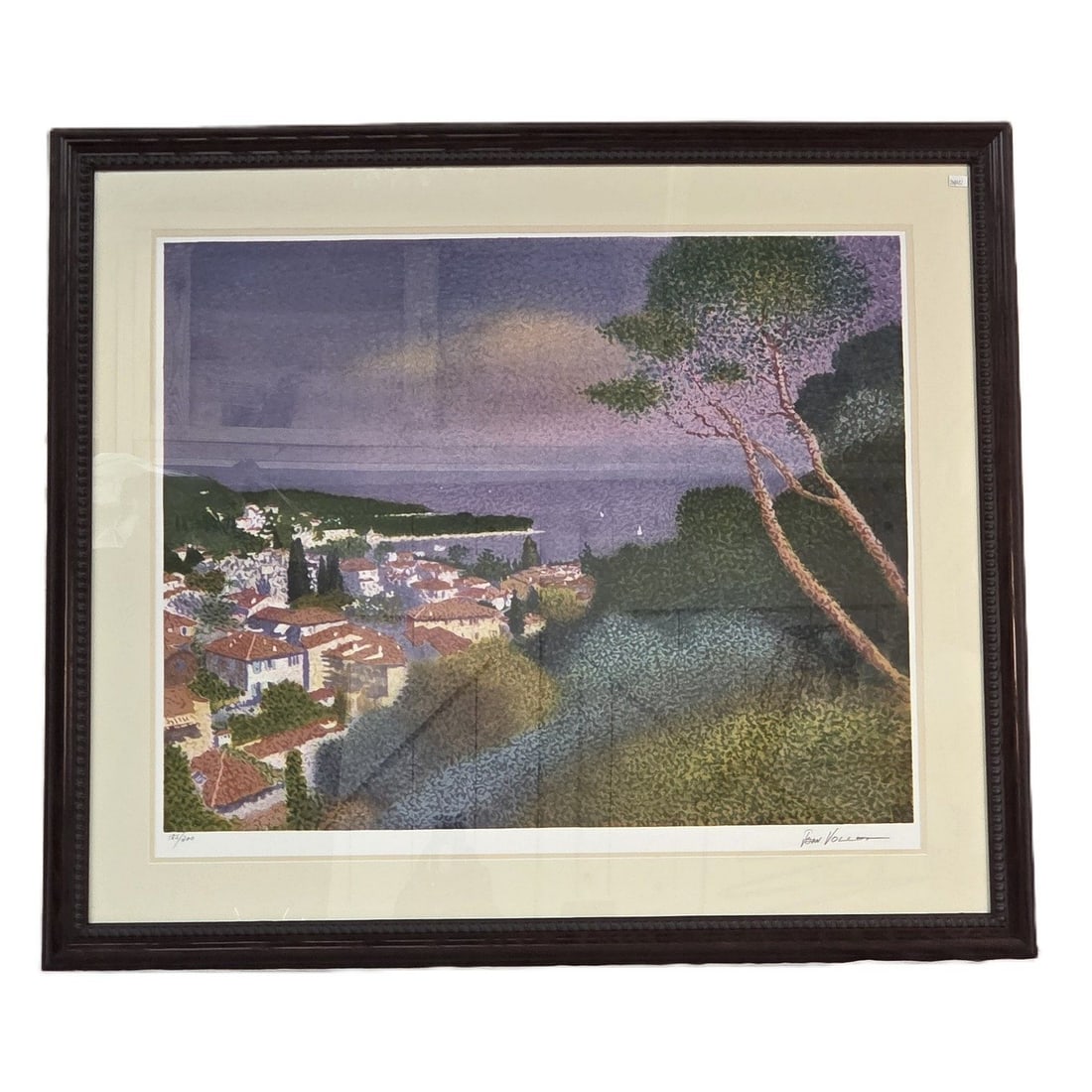 POINTILLISM/ IMPRESSIONIST LANDSCAPE L.E. PRINT (1 of 4)