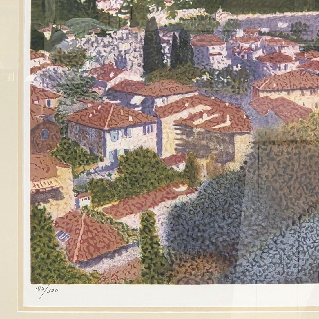 POINTILLISM/ IMPRESSIONIST LANDSCAPE L.E. PRINT - 3