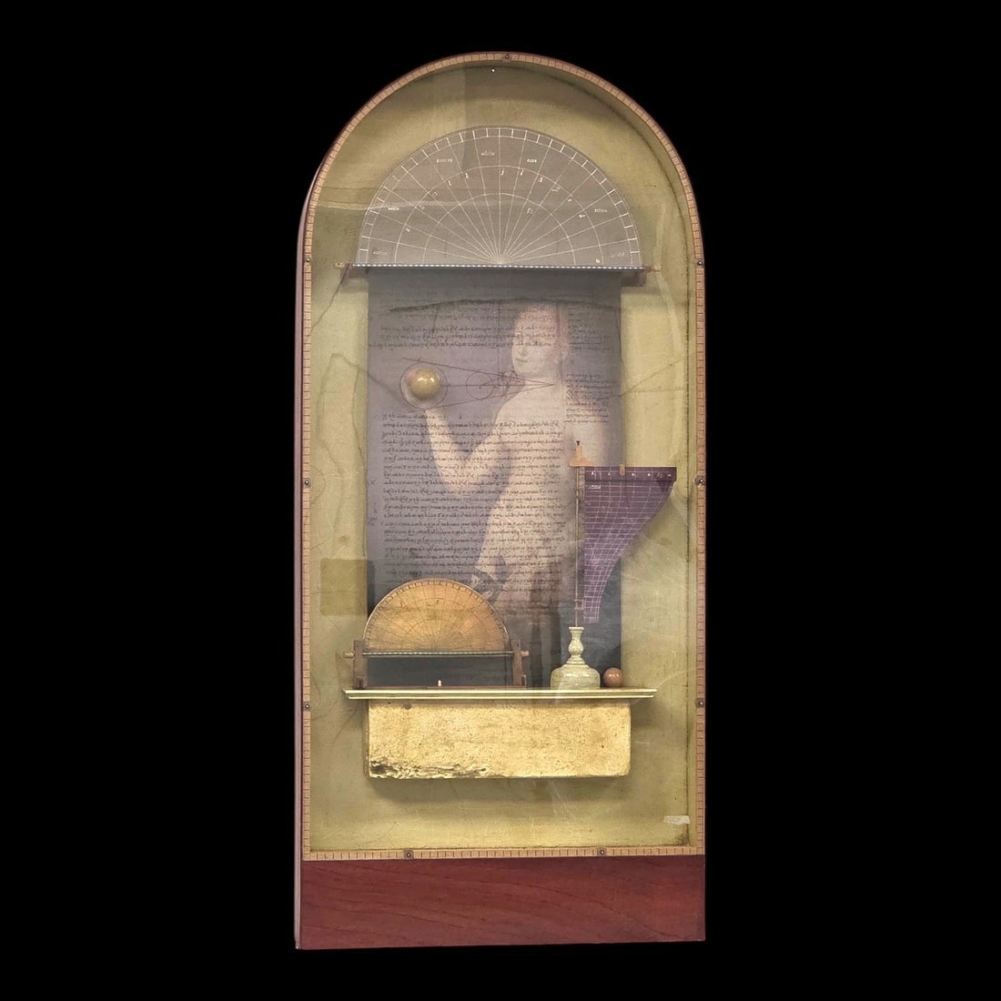 MIXED MEDIA ASSEMBLAGE BY PHIL PARKER (1 of 5)