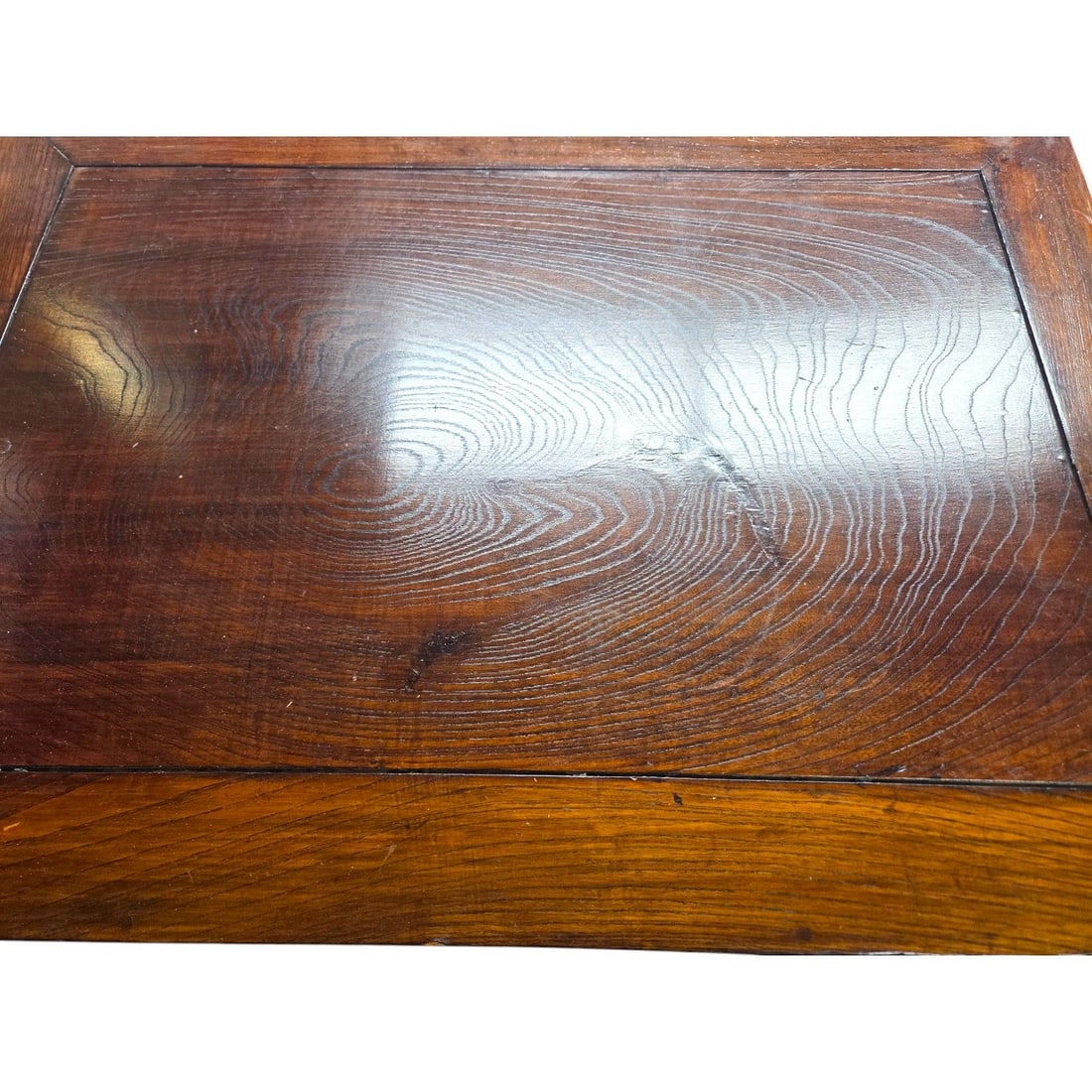 MING STYLE DESK WITH BRASS HARDWARE - 4