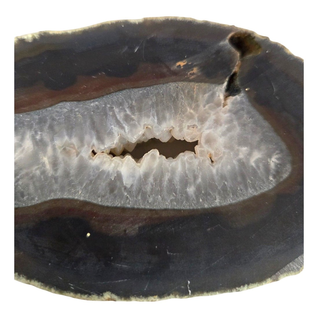 12 PIECE AGATE SLICE COLLECTION - 5