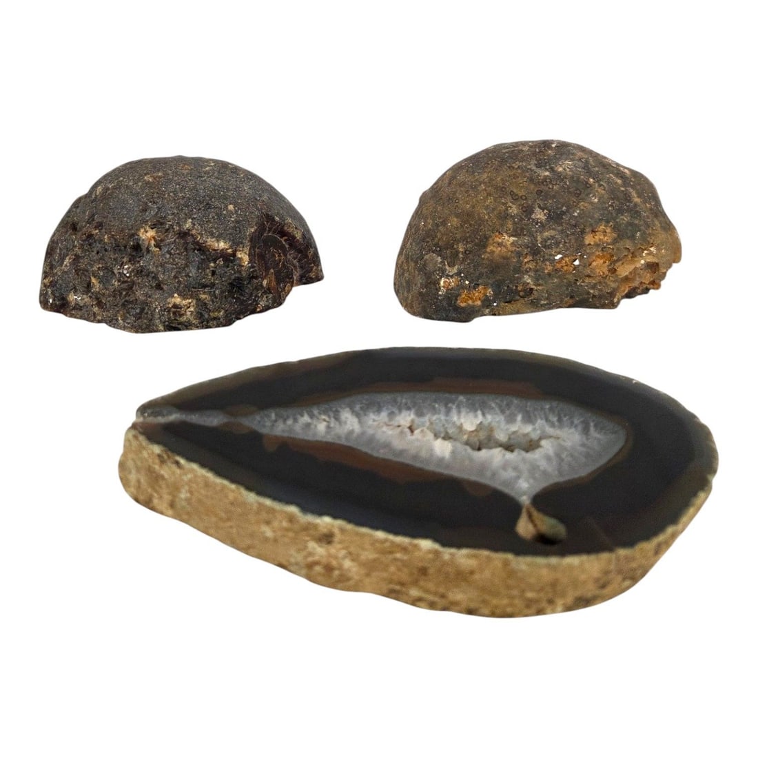 12 PIECE AGATE SLICE COLLECTION - 7