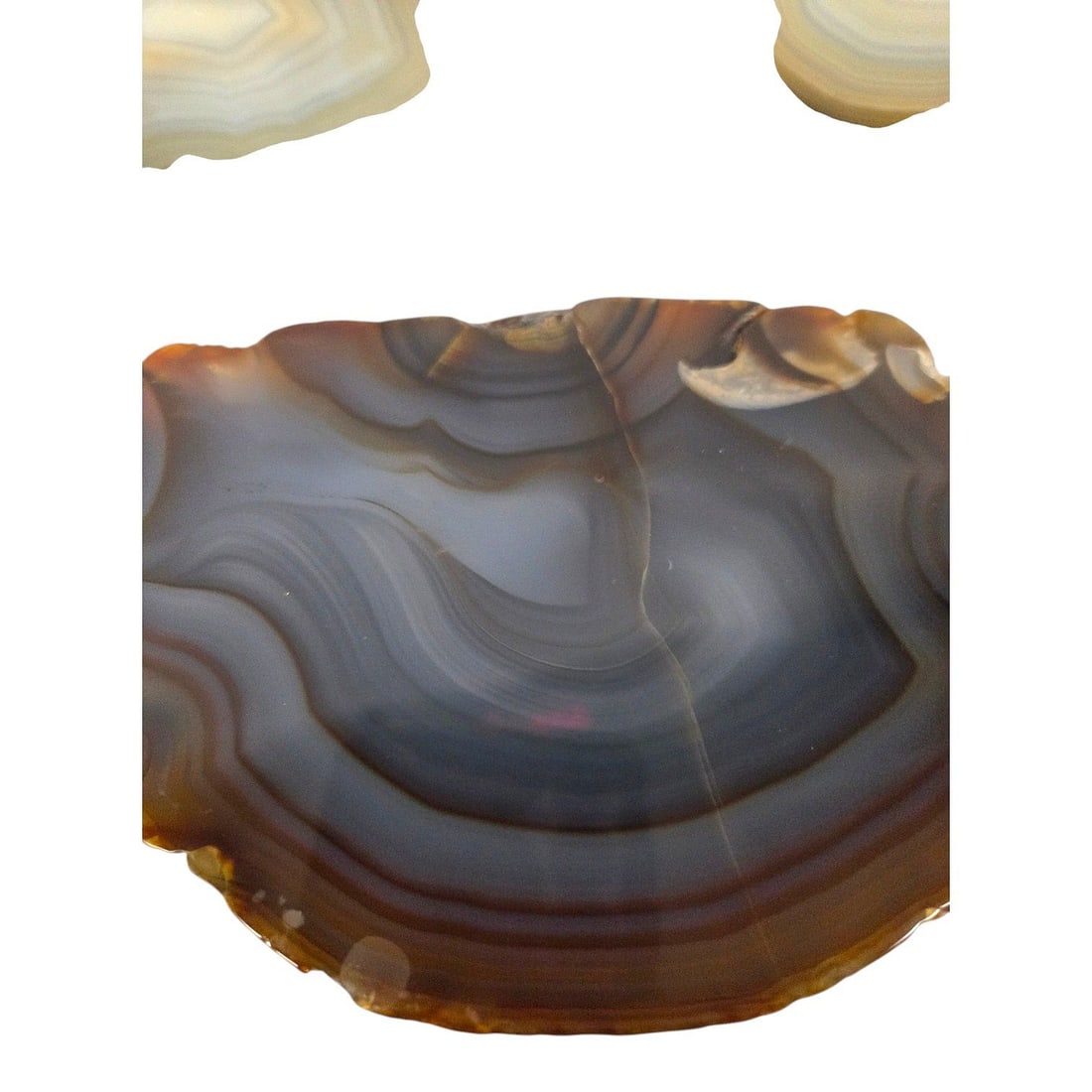 12 PIECE AGATE SLICE COLLECTION - 9