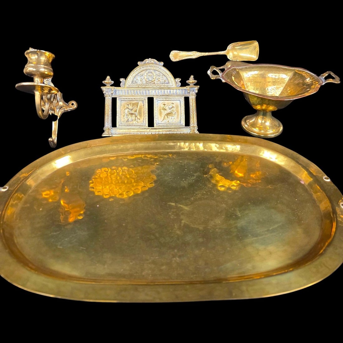 LARGE LOT MISC. BRASS ITEMS - 2