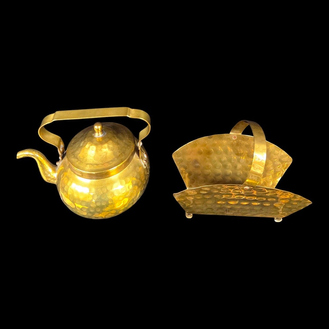 LARGE LOT MISC. BRASS ITEMS - 4