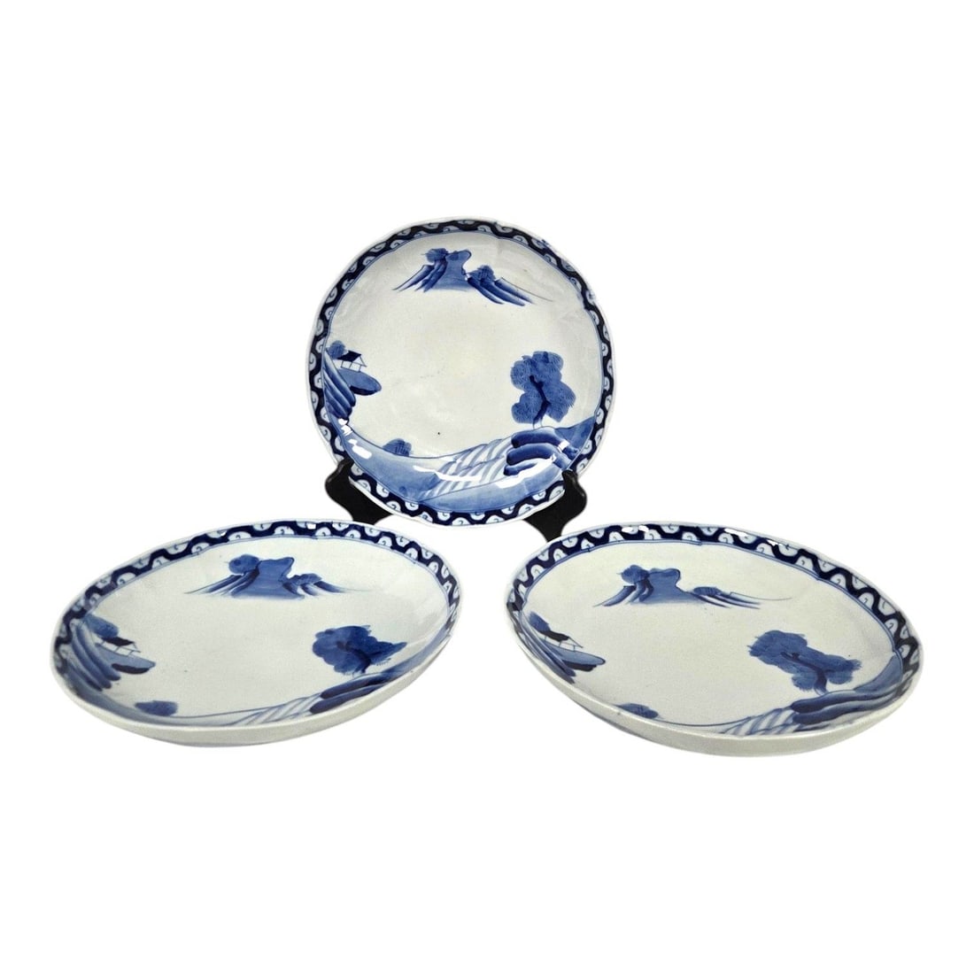 3 JAPANESE ARITA/IMARI PORCELAIN BOWLS (1 of 6)