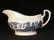 STAFFORDSHIRE BLUE WILLOW PORCELAIN DINNERWARE: 62 PCS - 7