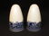 STAFFORDSHIRE BLUE WILLOW PORCELAIN DINNERWARE: 62 PCS - 8