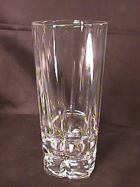 8 LIBBY GLASS WATER GLASSES - 2