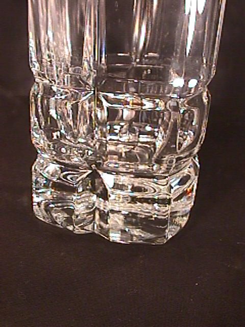 8 LIBBY GLASS WATER GLASSES - 4