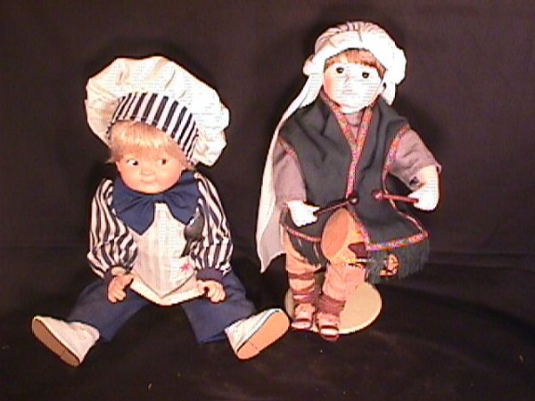 little drummer boy porcelain doll
