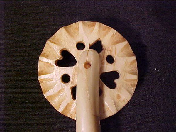 ANTIQUE WHALE BONE PIE CRIMPER - 2
