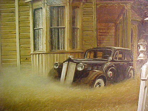 SCHRODER OIL PAINTING CALIFORNIA - 3