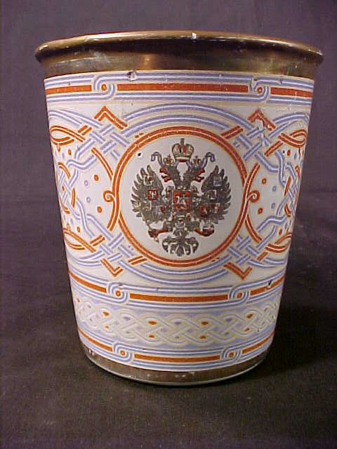 RUSSIAN ENAMELED CUP OF SORROW - 2