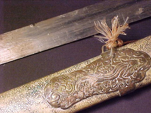 ANTIQUE CHINESE SWORD - 4