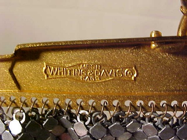 WHITING DAVIS ART DECO ENAMEL PURSE - 3